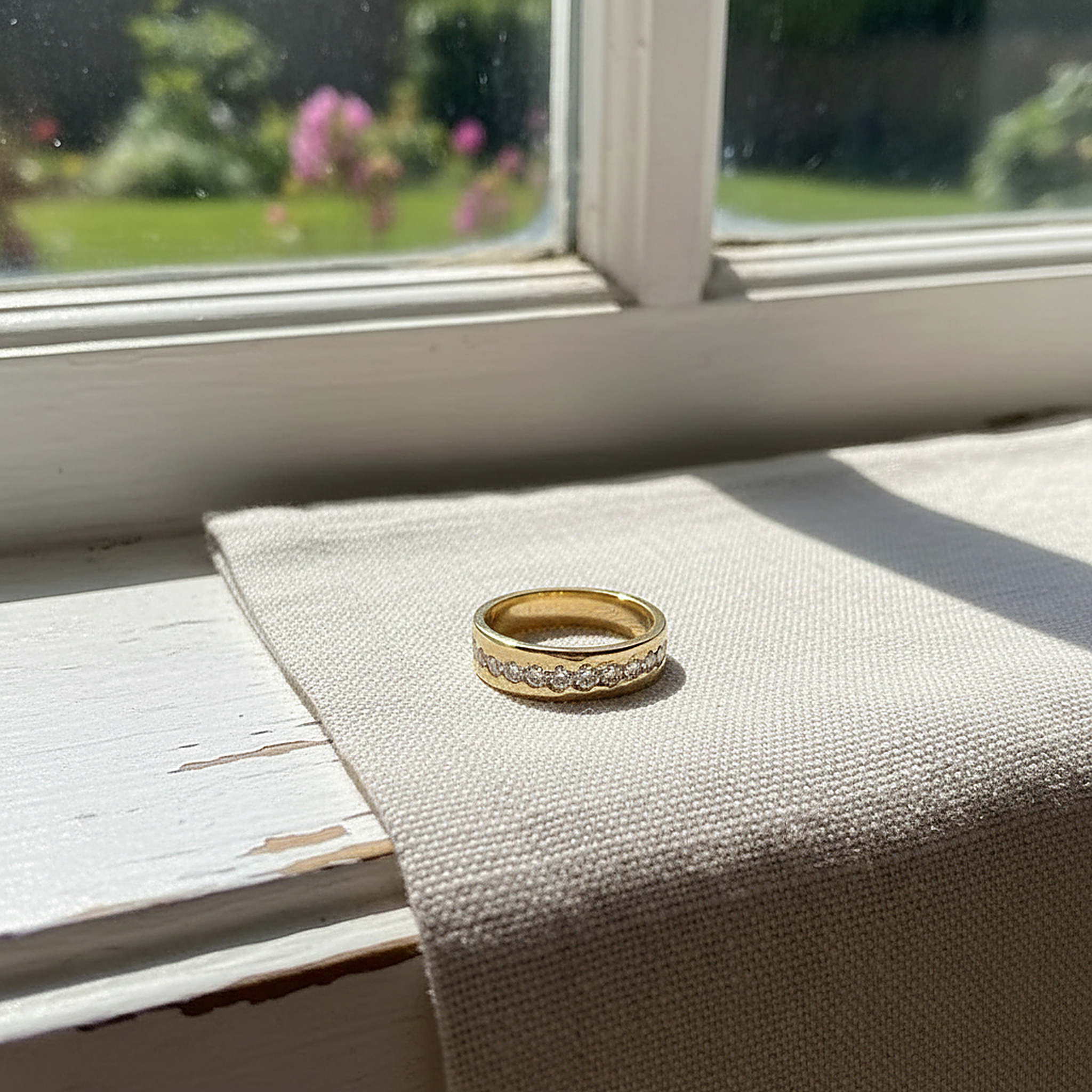Cerise Zirconia Ring
