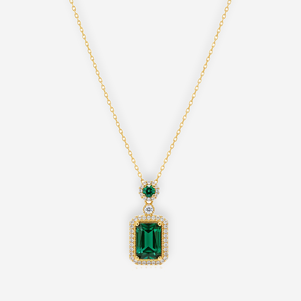 Adeline Emerald Necklace