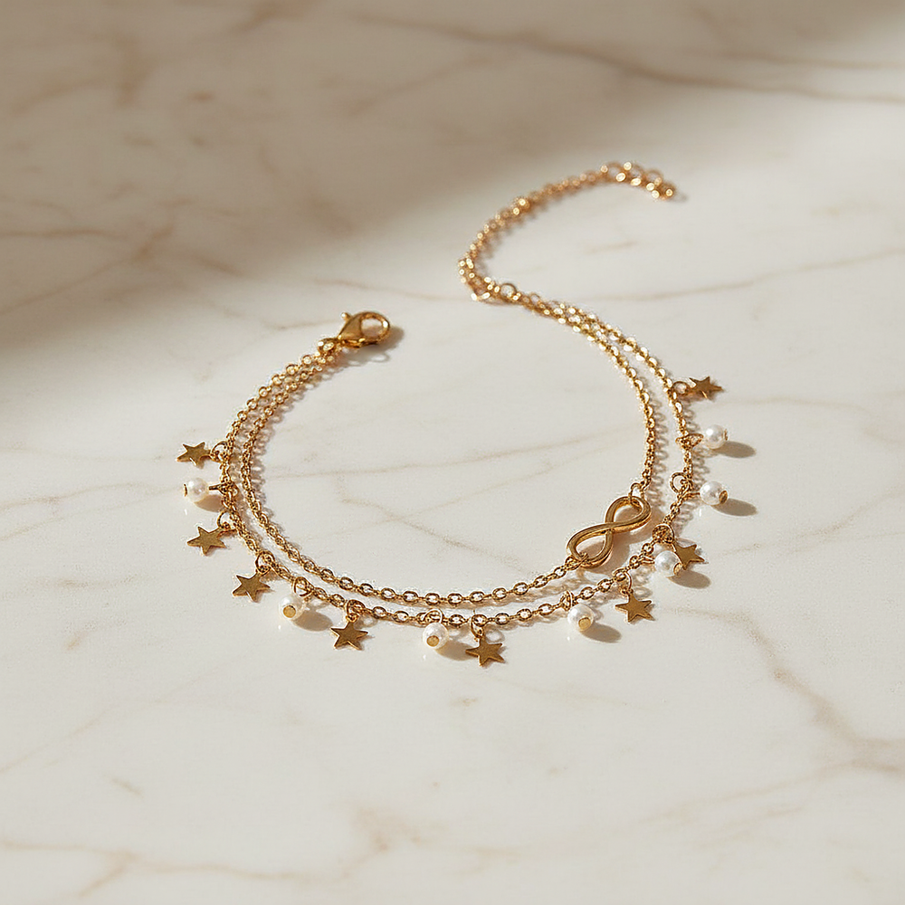 Ursule Pearl Anklet