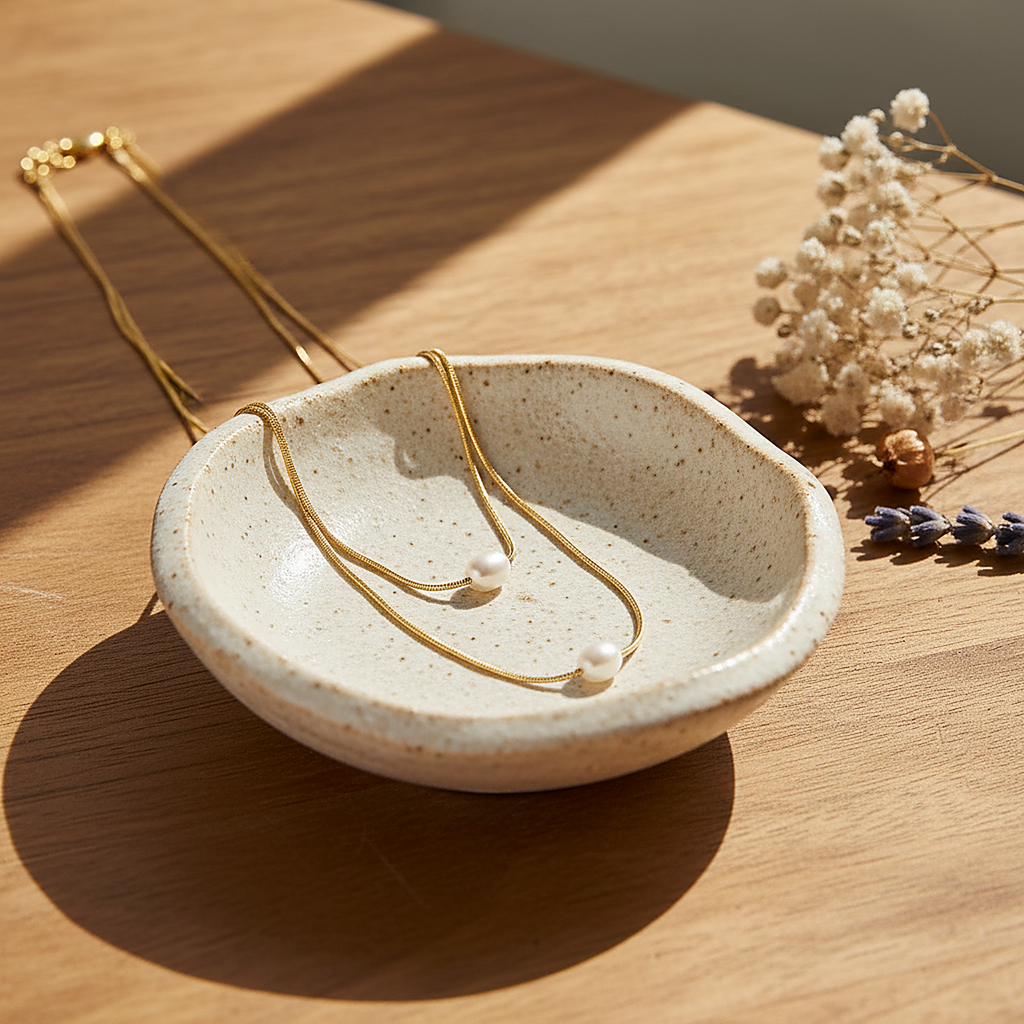 Elise Pearl Necklace