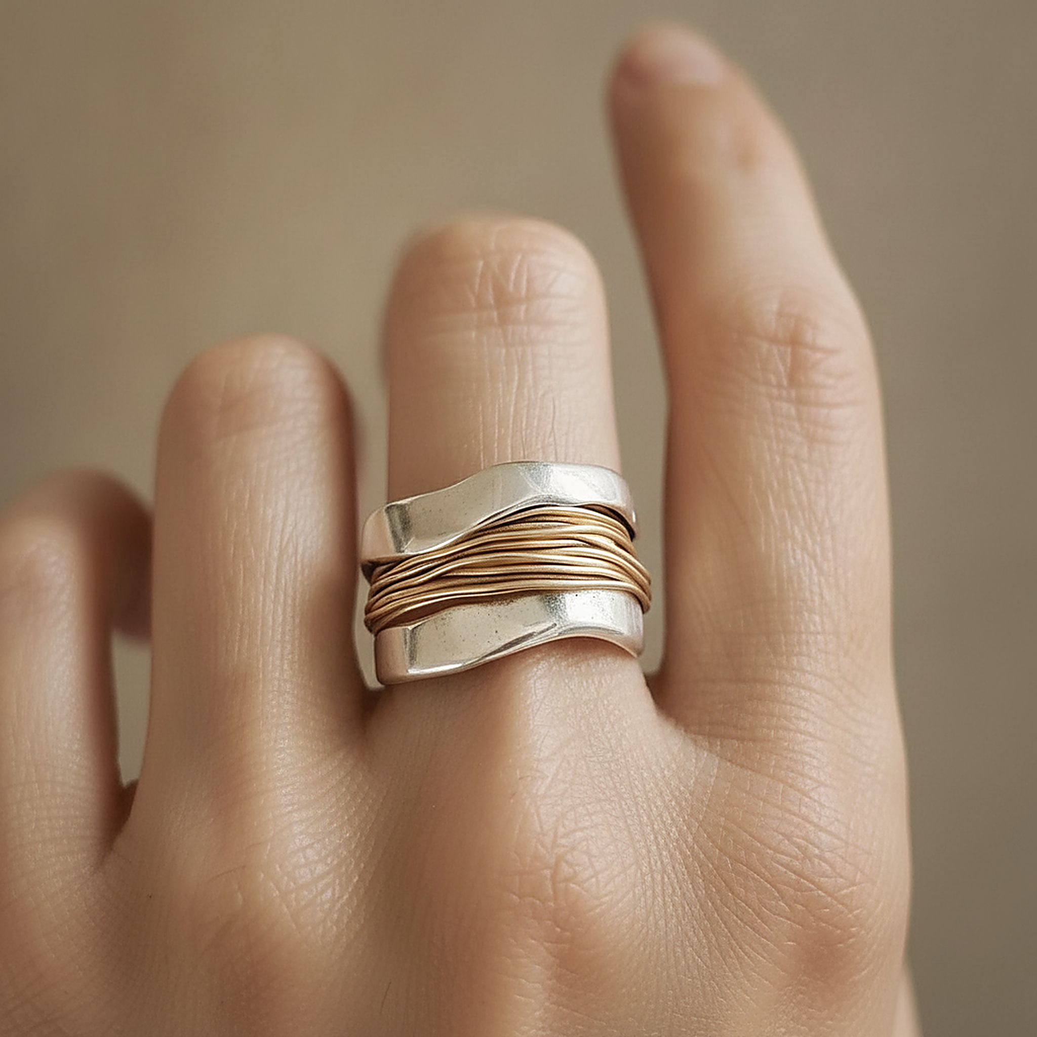 Cassia Gold Ring