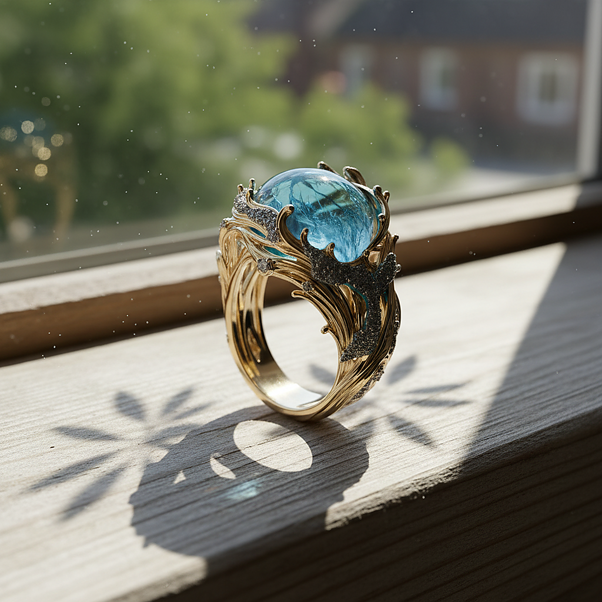 Tamsin Crystal Ring