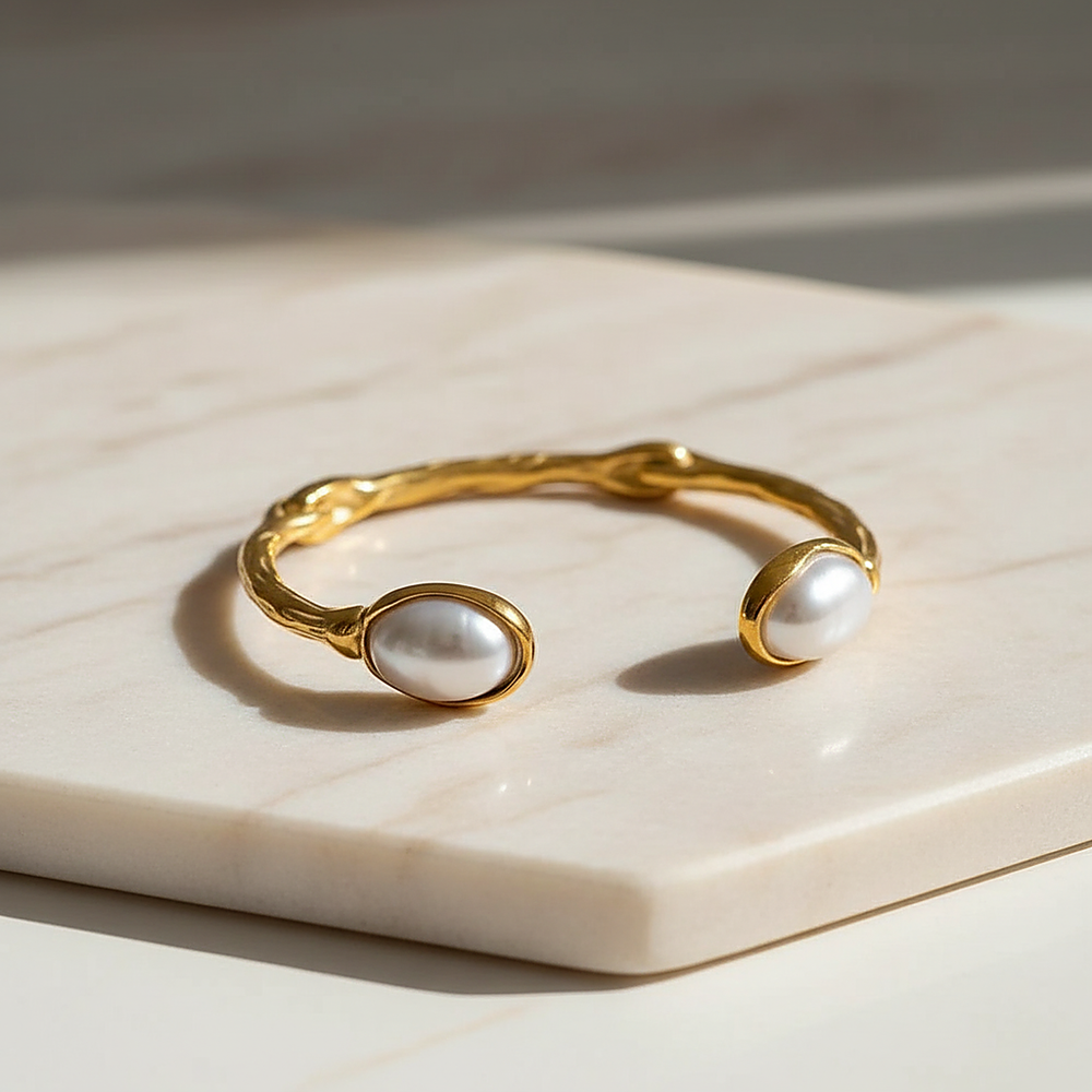 Bijou Pearl Bangle