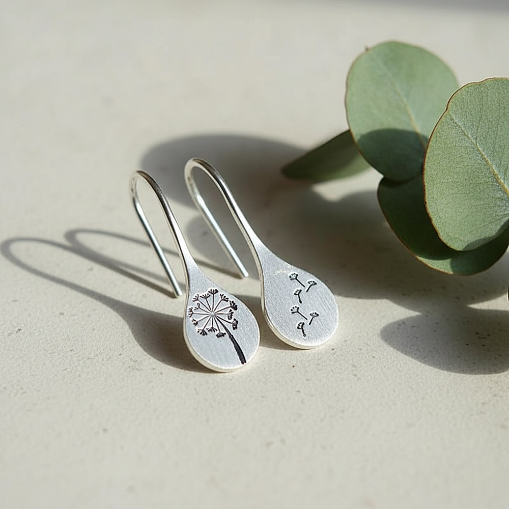 Mireille Silver Earrings
