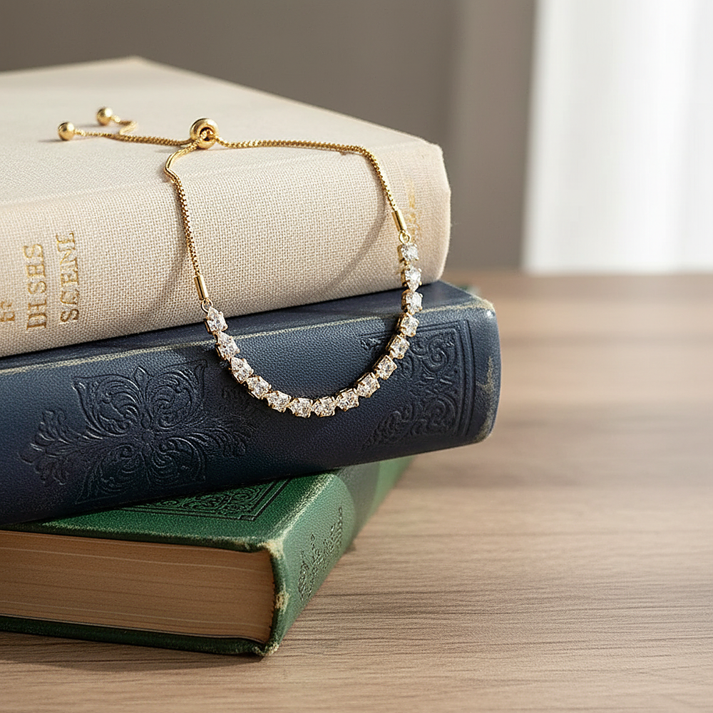Vionnet Zirconia Bracelet