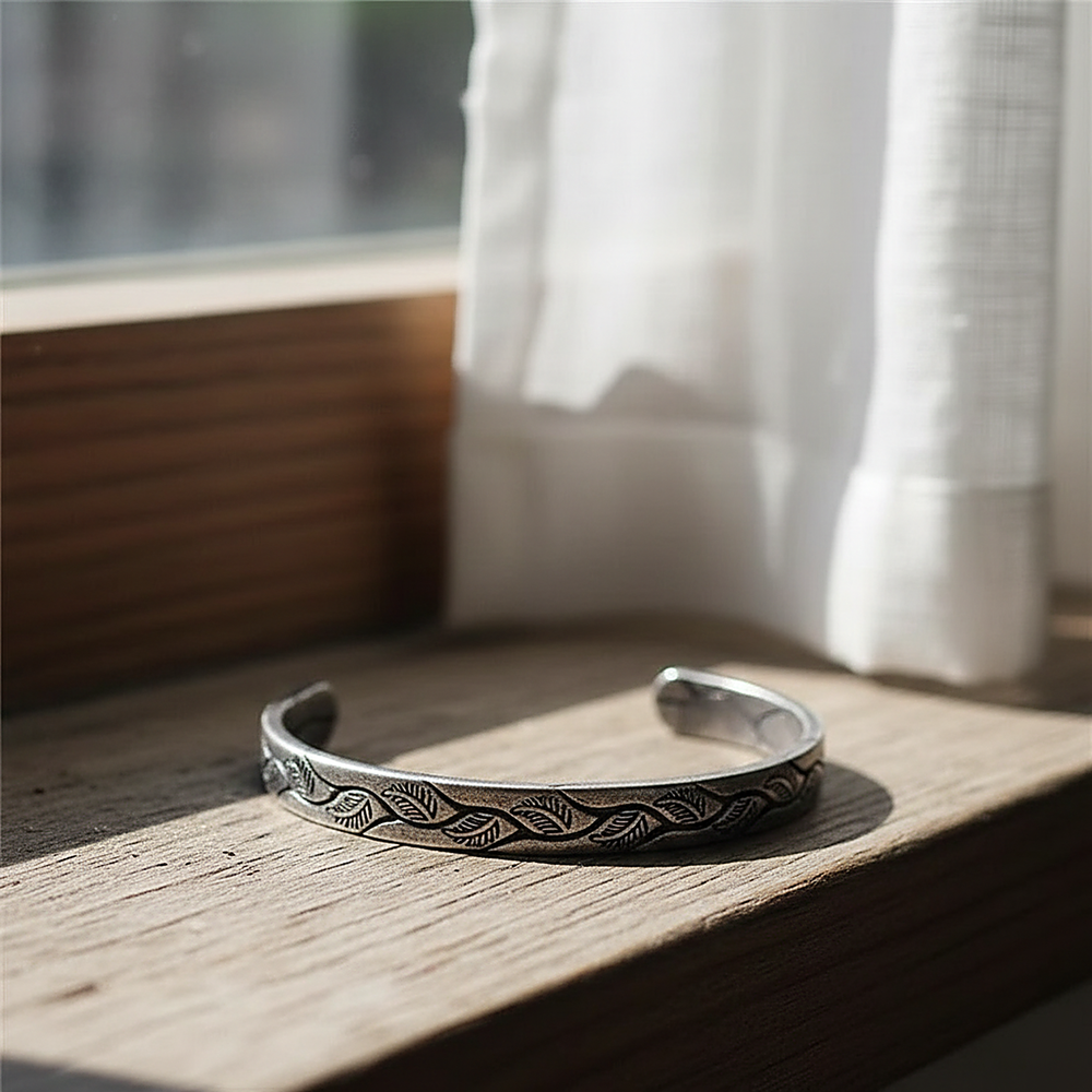 Genevieve Silver Cuff