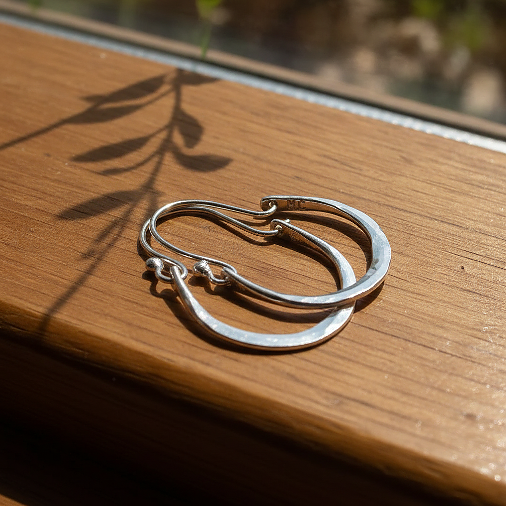 Ursule Silver Earrings