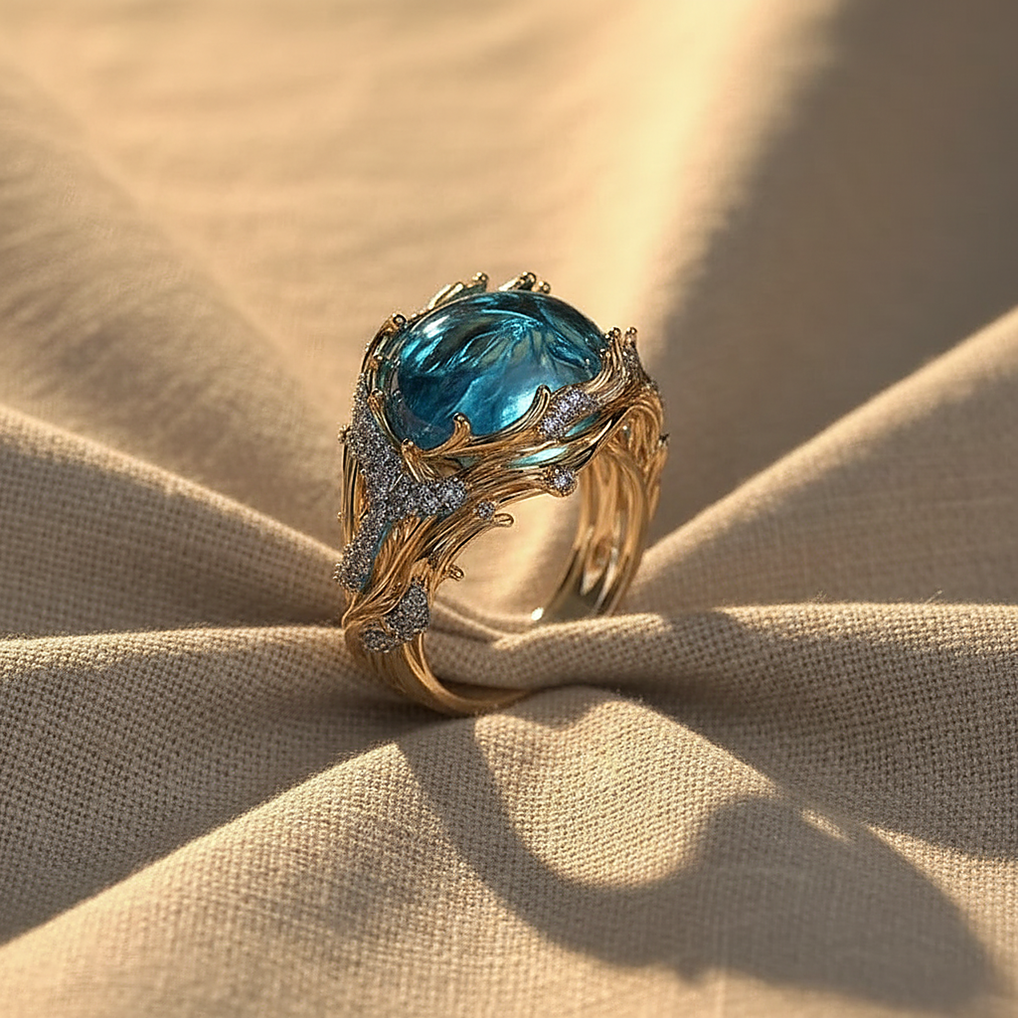 Tamsin Crystal Ring