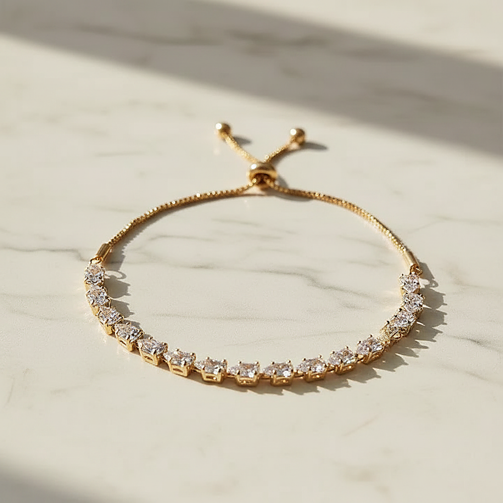 Vionnet Zirconia Bracelet