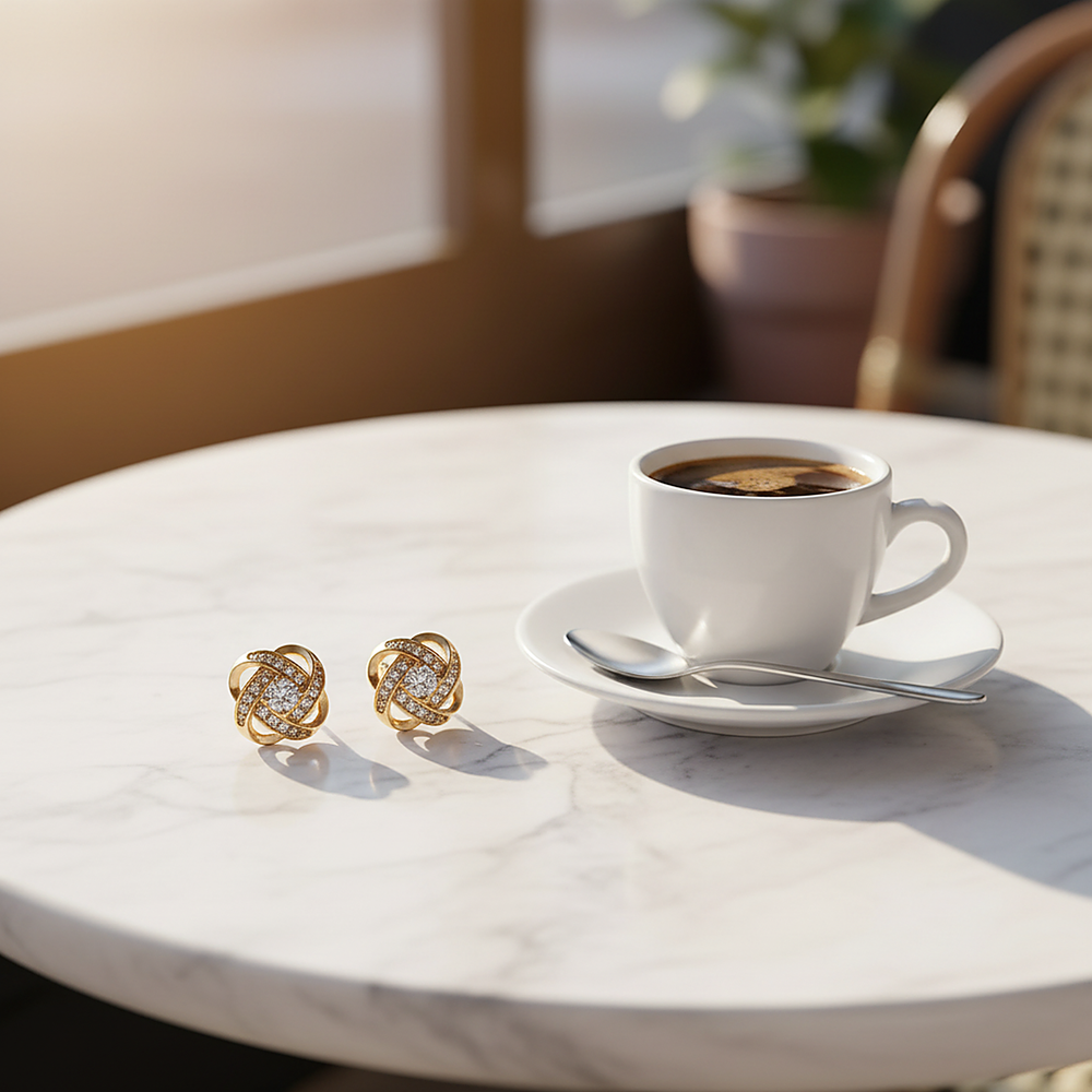 Faye Zirconia Earrings