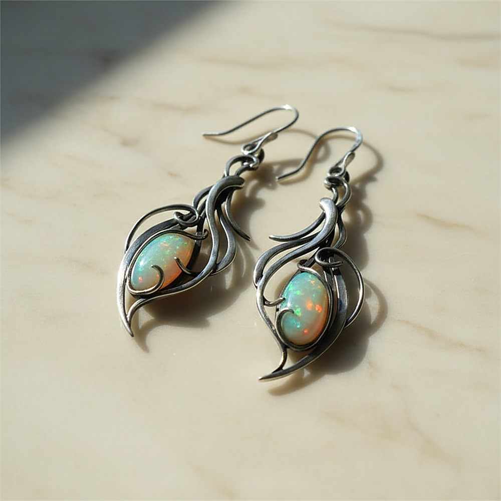 Elowen Opal Earrings