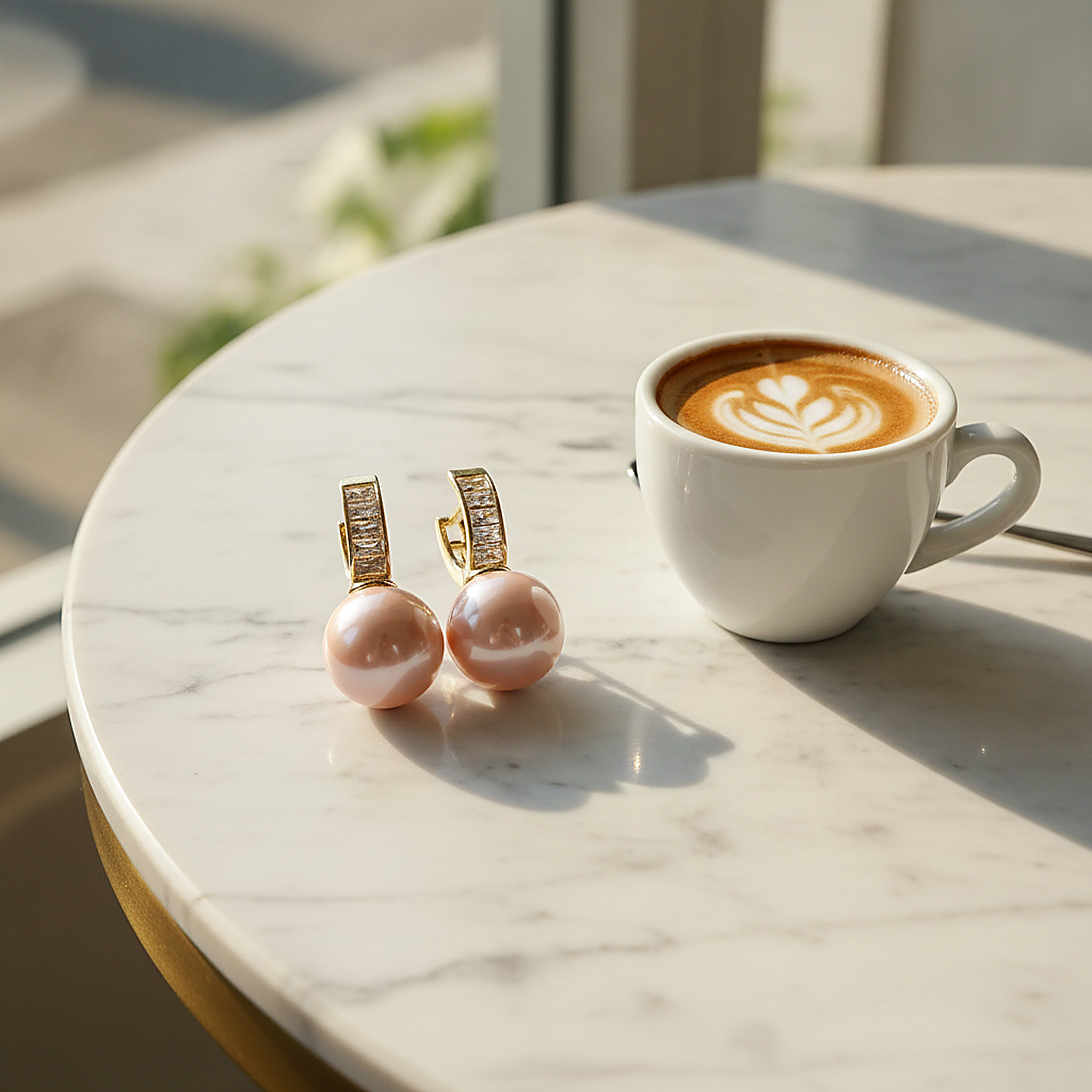 Lucienne Pearl Earrings