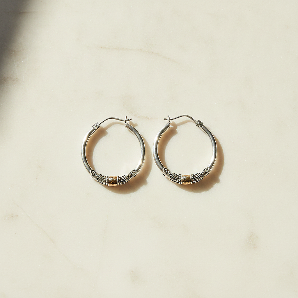 Sylvie Silver Earrings
