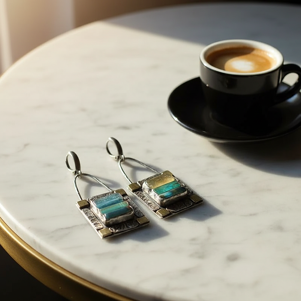 Thessaly Crystal Earrings