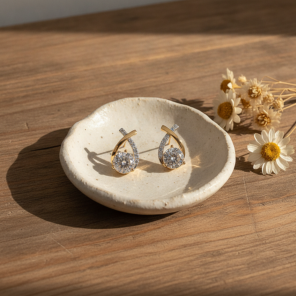 Ondina Zirconia Earrings