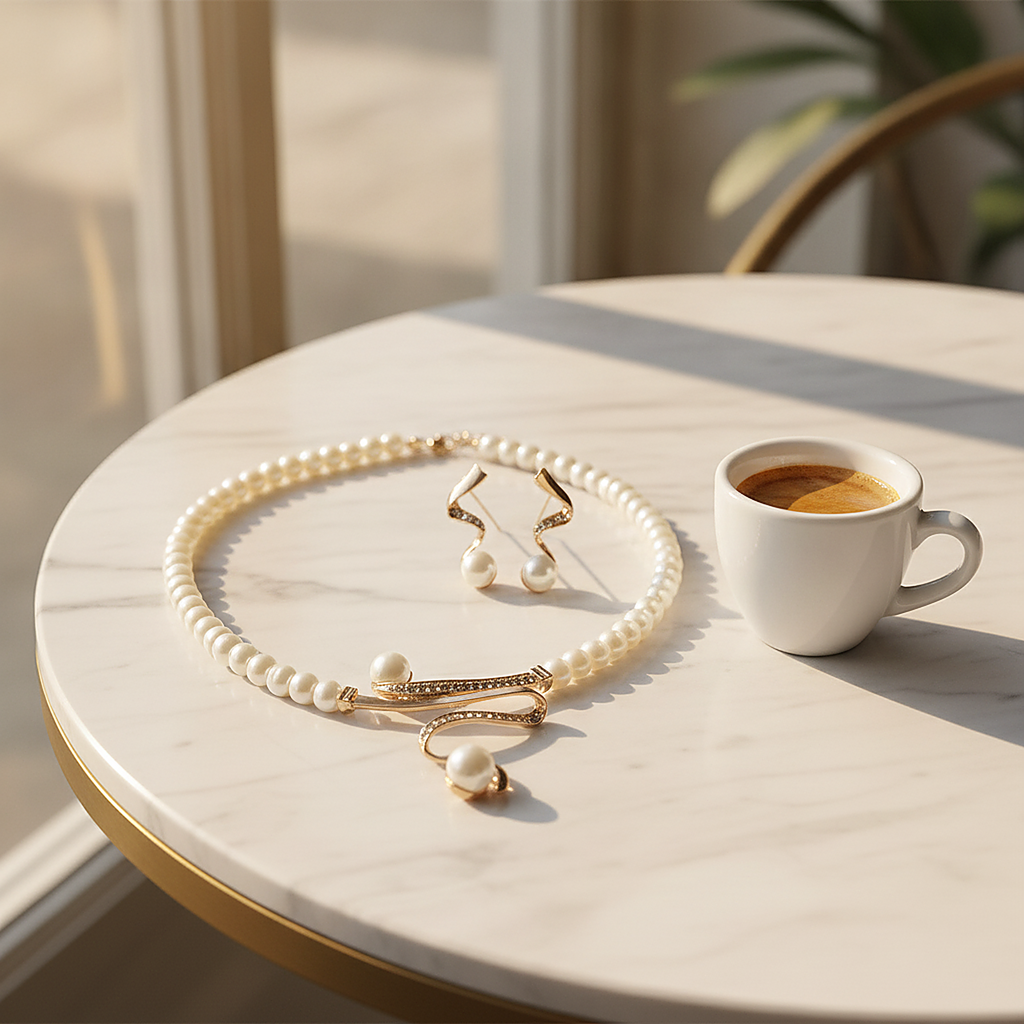 Ondina Pearl Jewelry Set