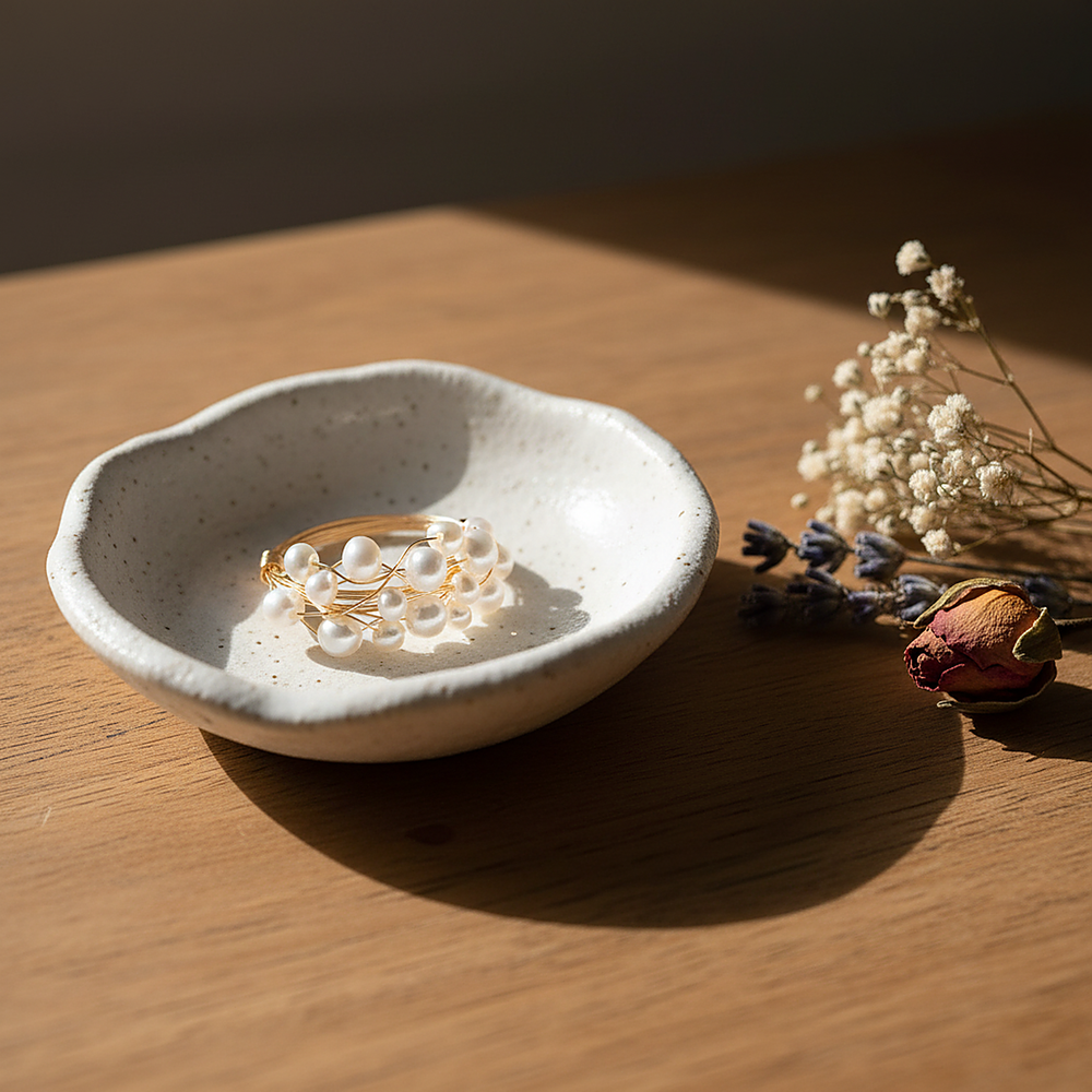 Sidonie Pearl Ring