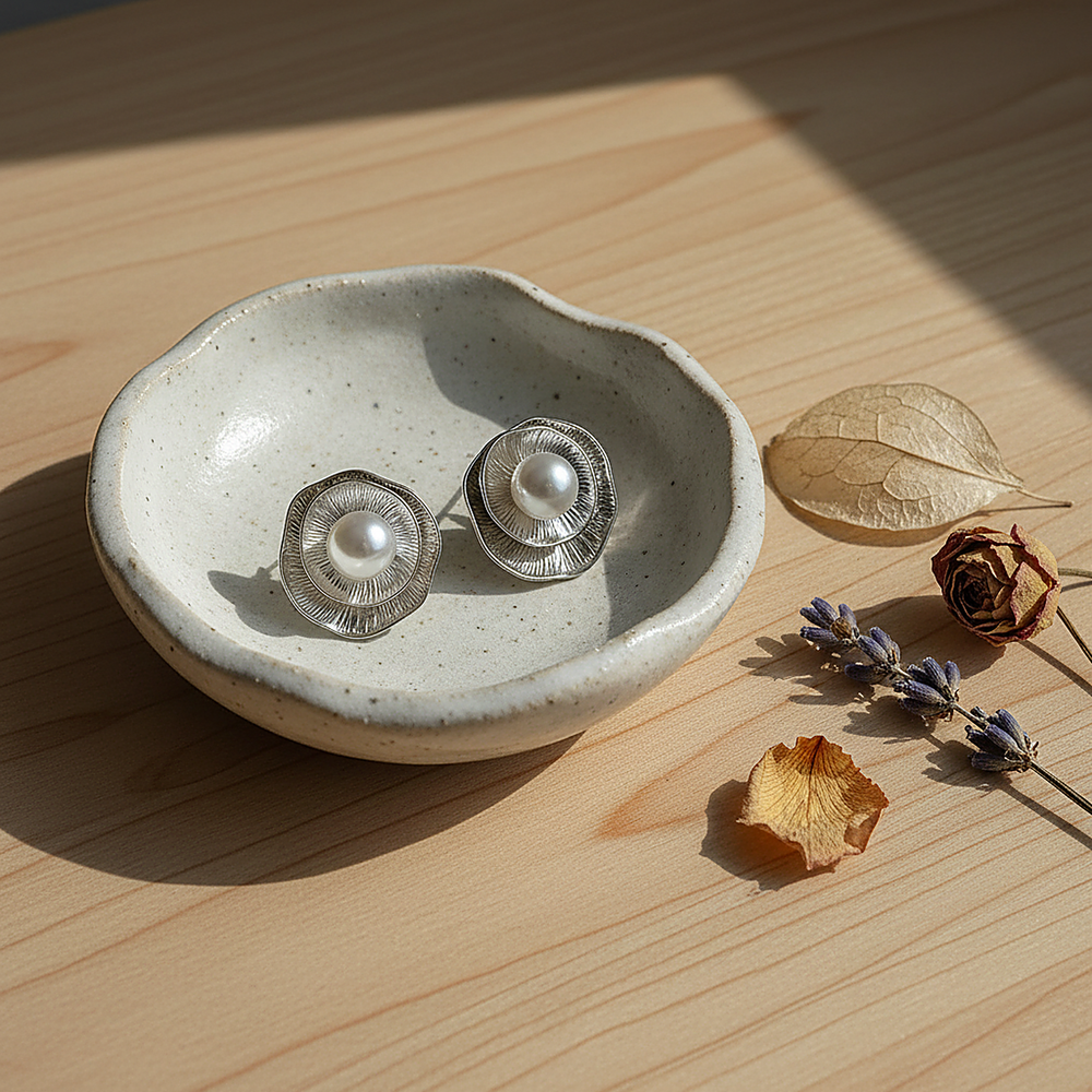 Estelle Pearl Earrings