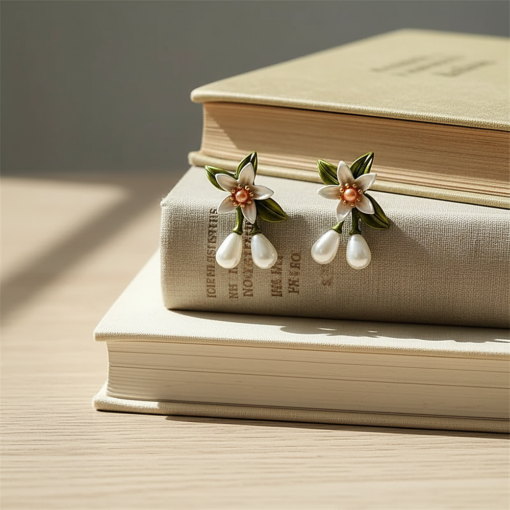 Liviana Pearl Earrings