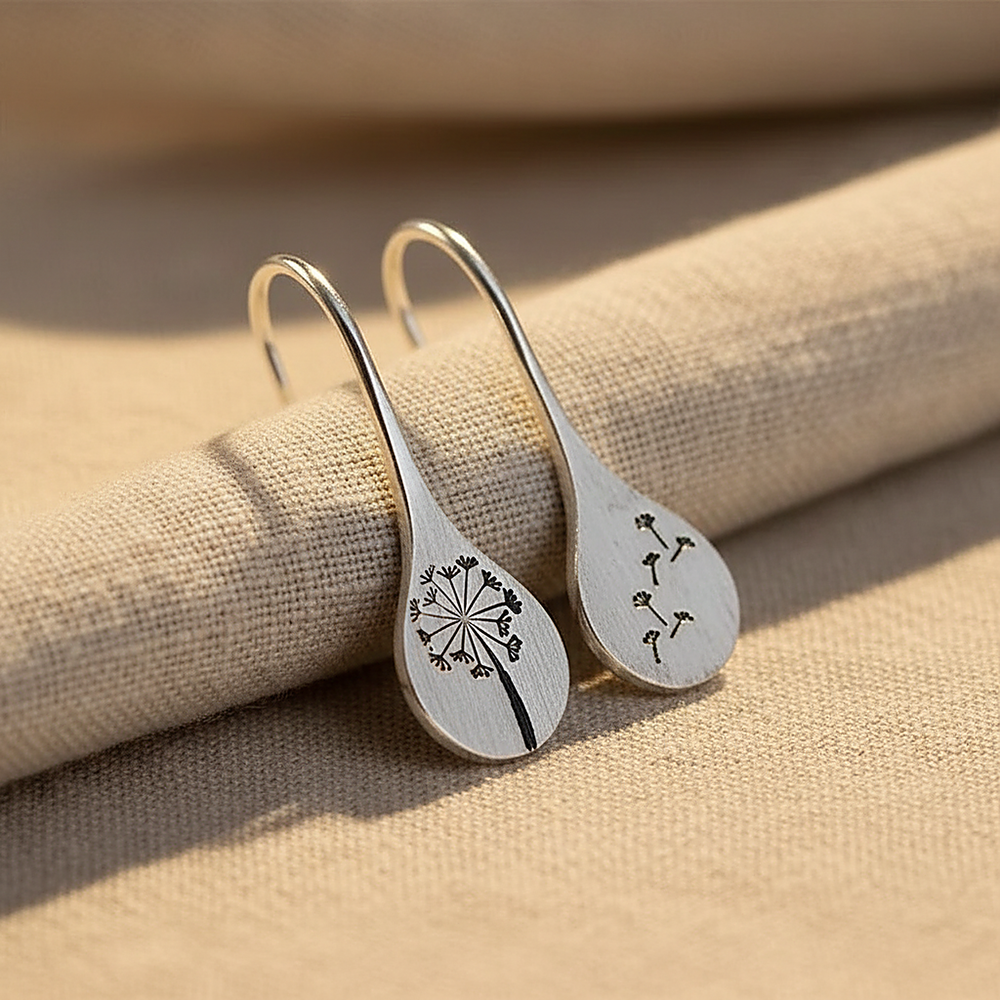 Mireille Silver Earrings