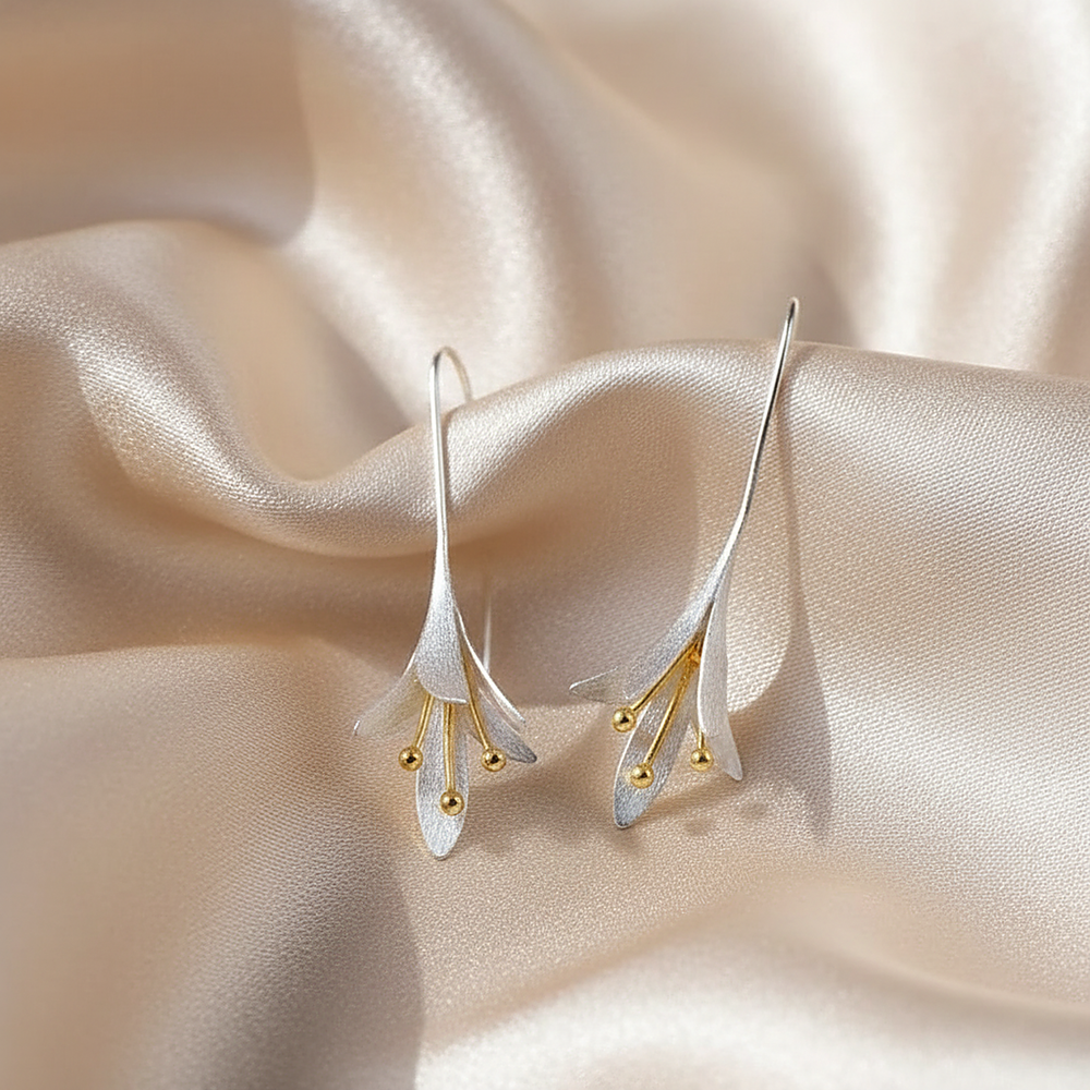 Cassia Silver Earrings