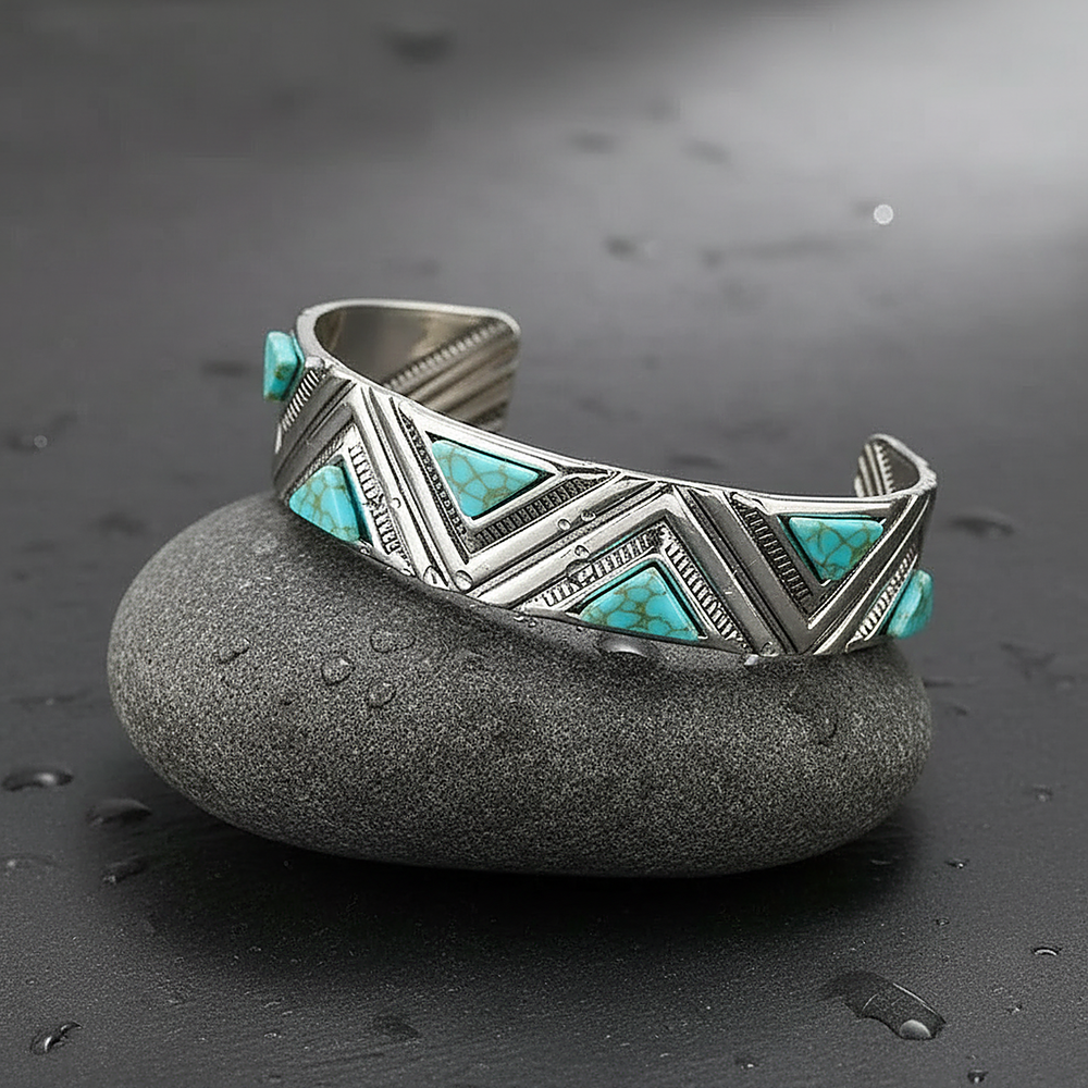 Rosaline Turquoise Bangle