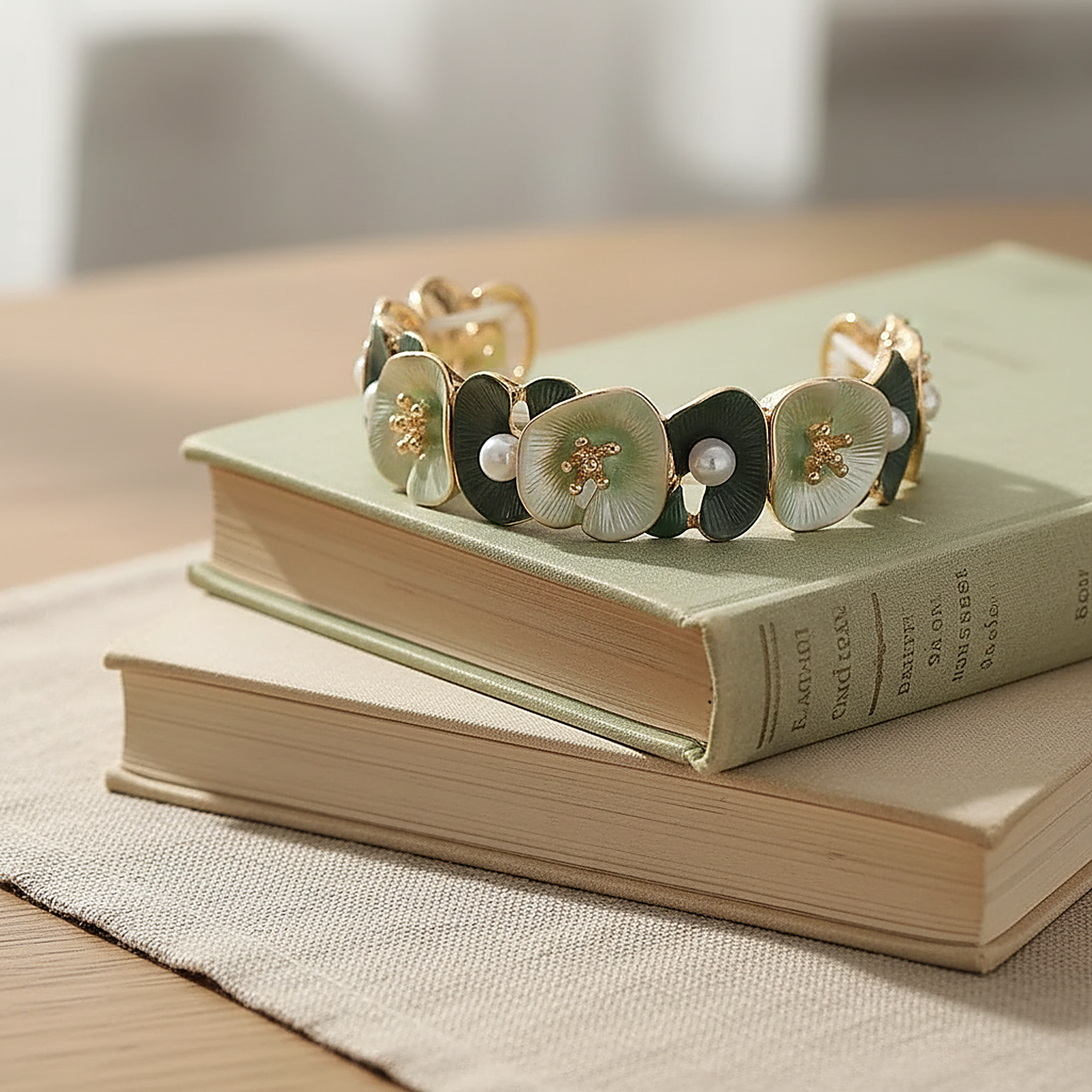 Opaline Pearl Bracelet