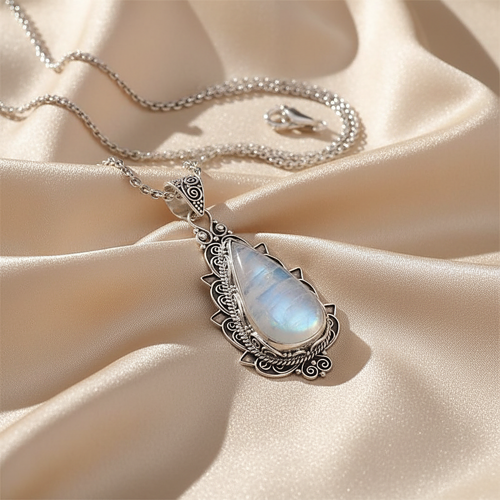 Emmeline Moonstone Necklace