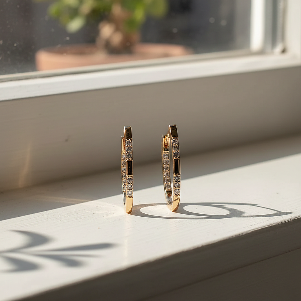 Tamsin Zirconia Earrings