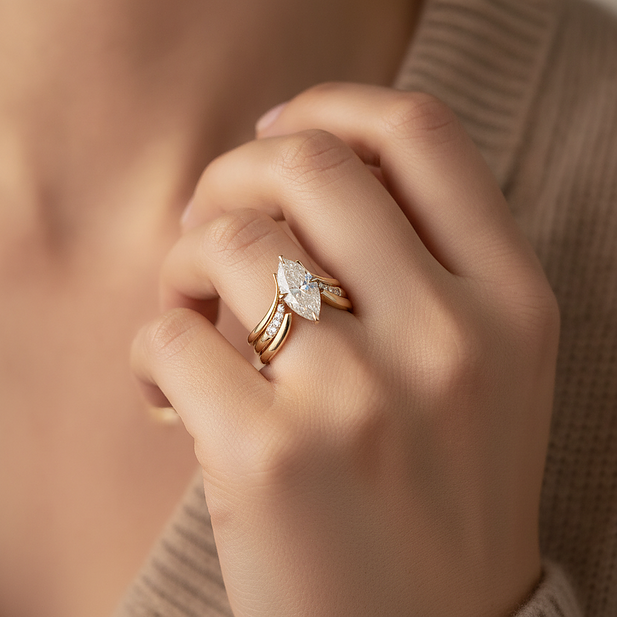 Thea Gold Ring