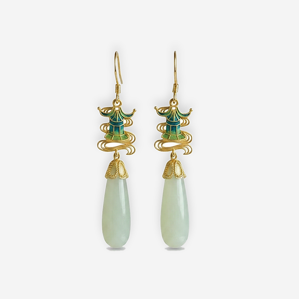 Ondine Jade Earrings