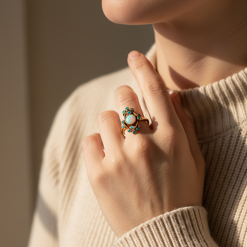 Rosalie Opal Ring
