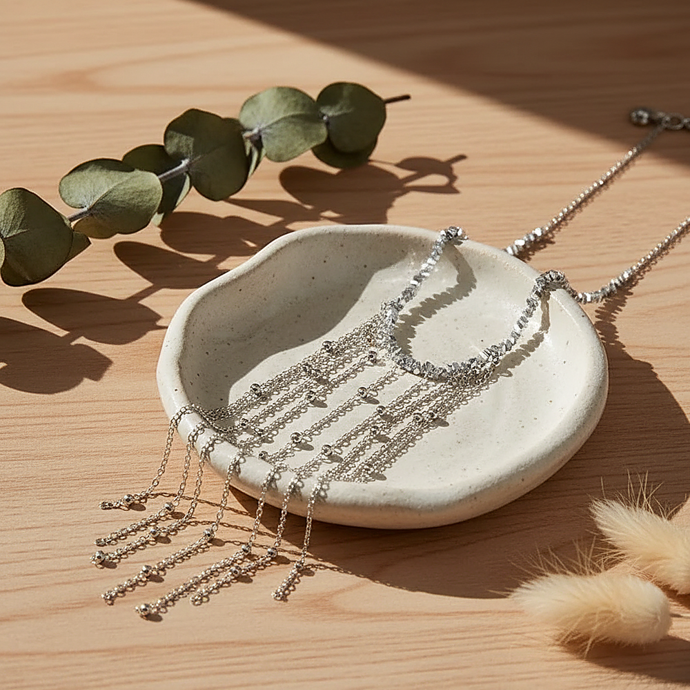 Verena Silver Necklace