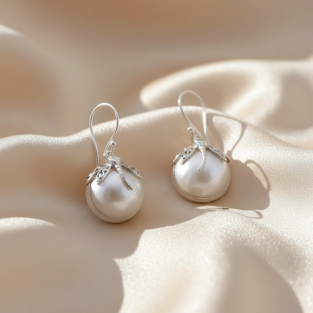 Vionnet Pearl Earrings