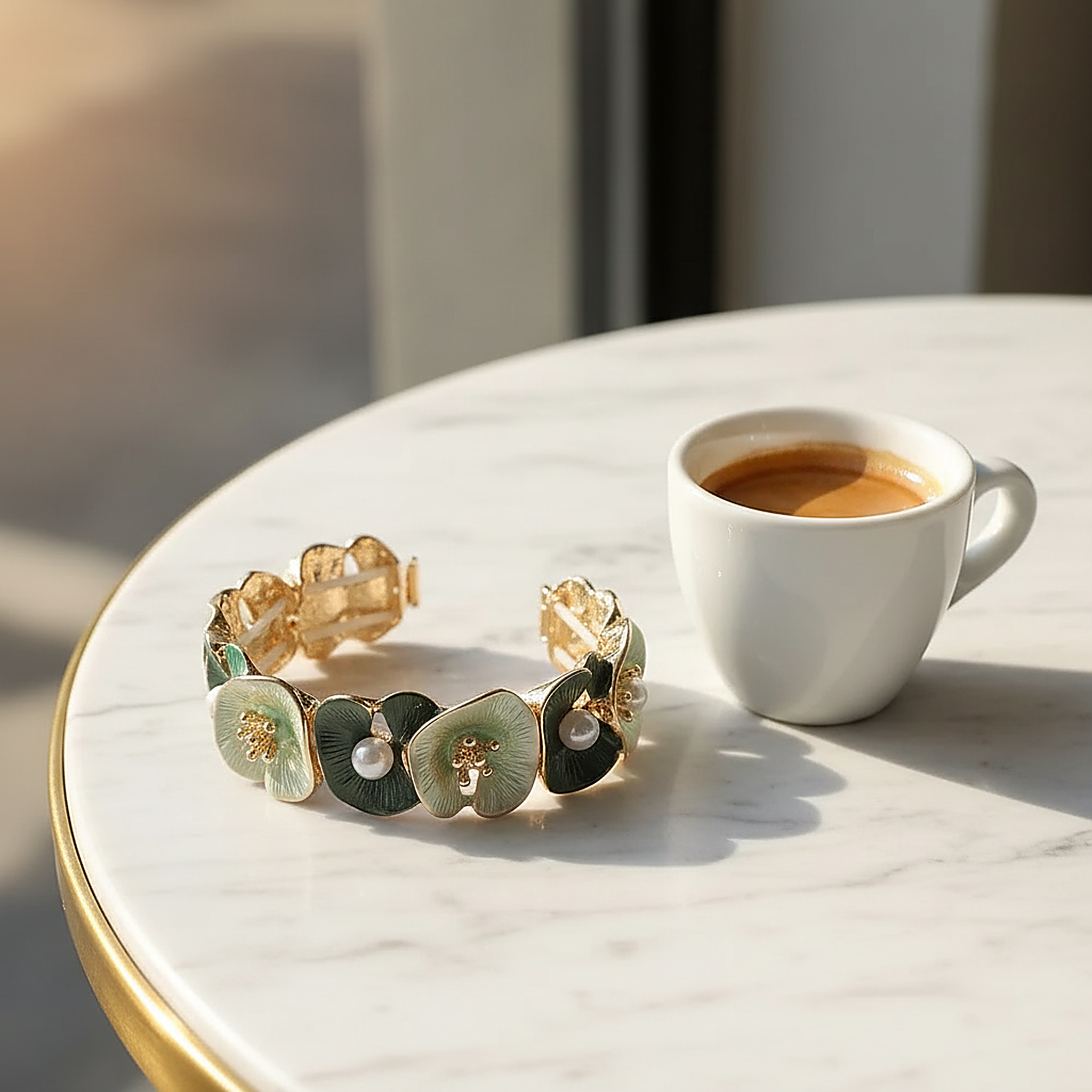 Opaline Pearl Bracelet