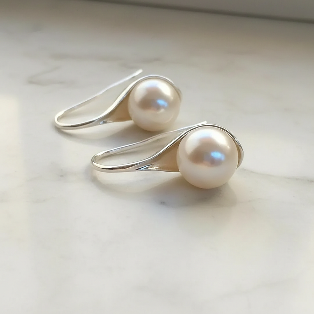 Zelie Pearl Earrings