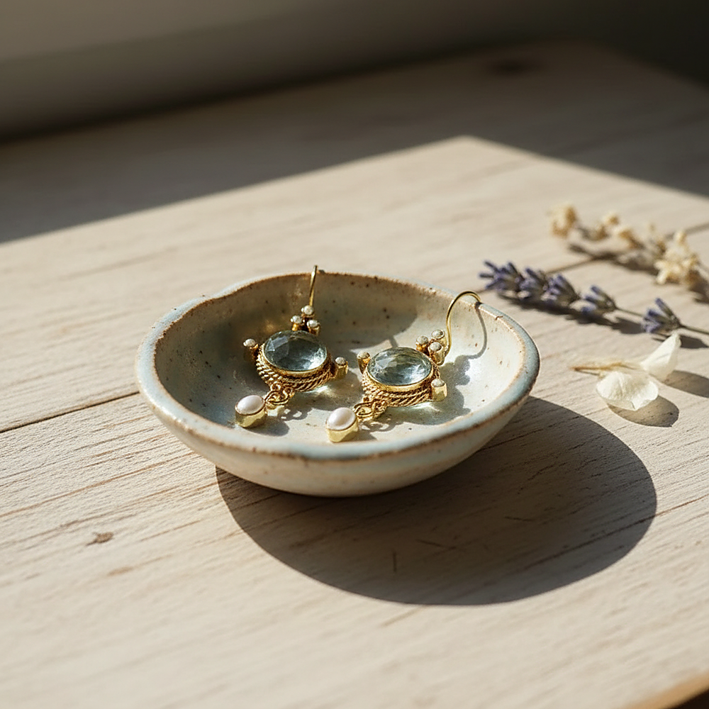 Leocadia Pearl Earrings