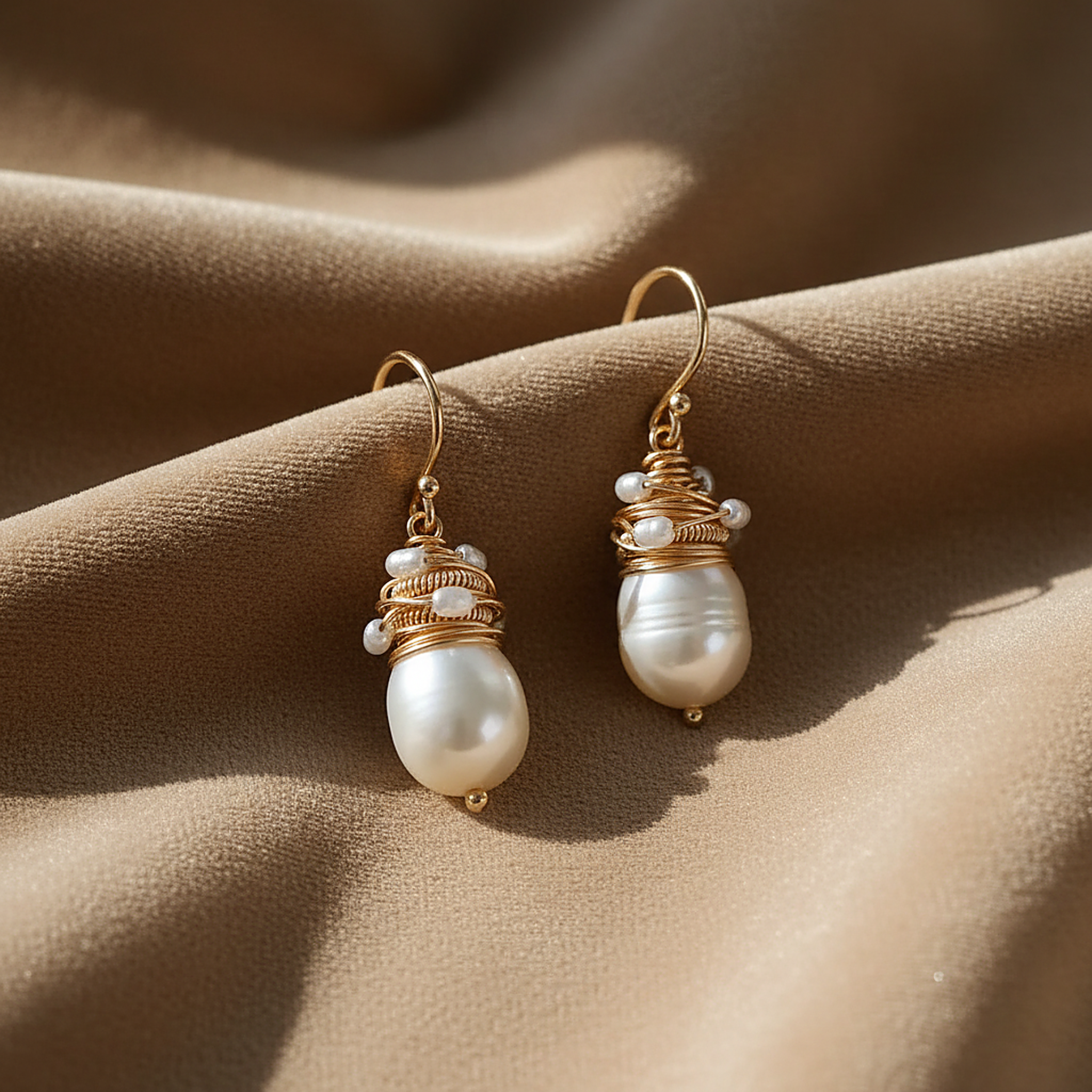 Iliana Pearl Earrings