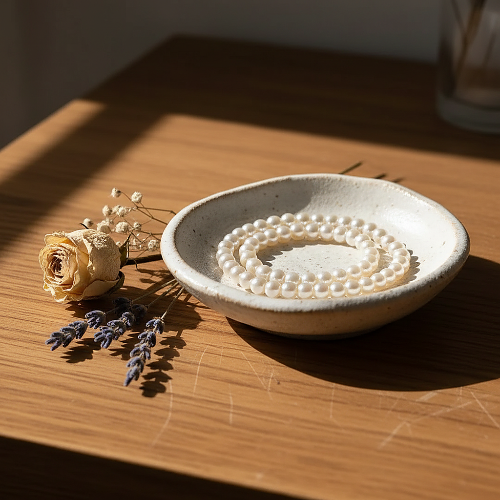 Genevieve Pearl Necklace