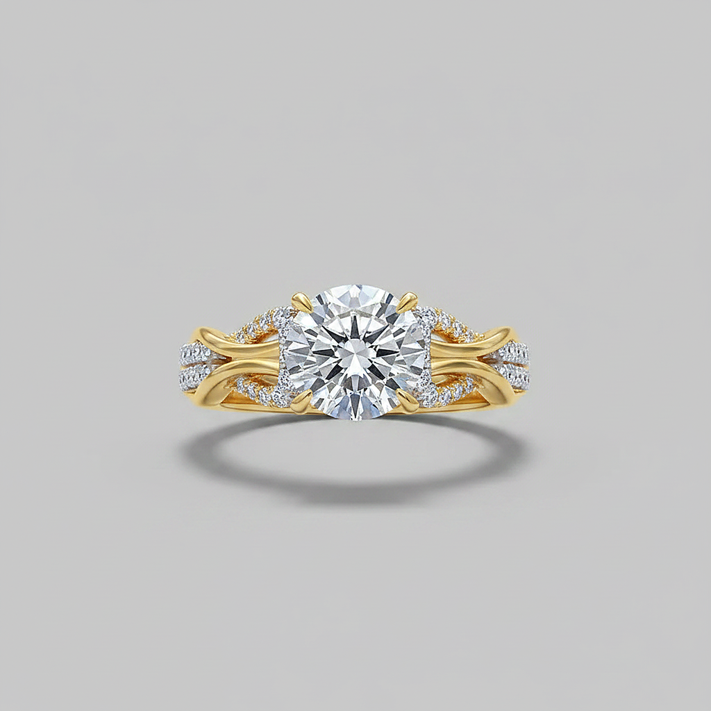 Delphine Crystal Ring