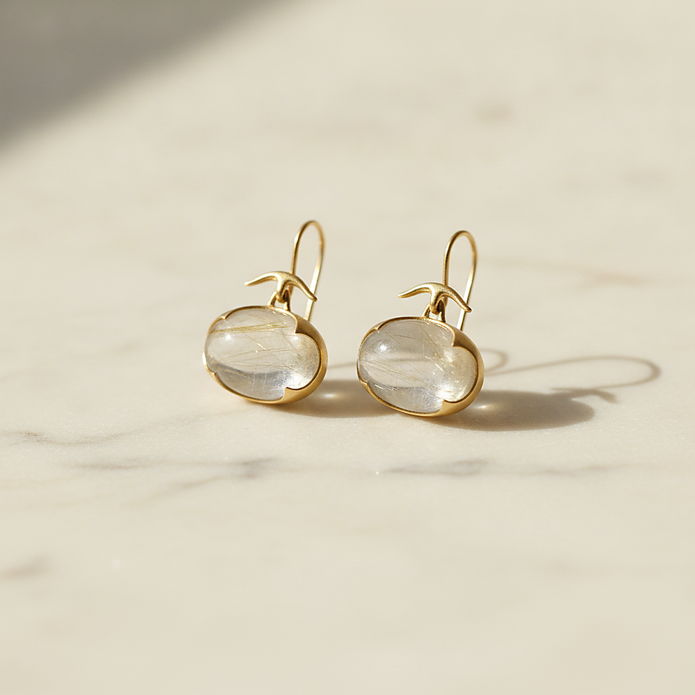 Sereia Moonstone Earrings