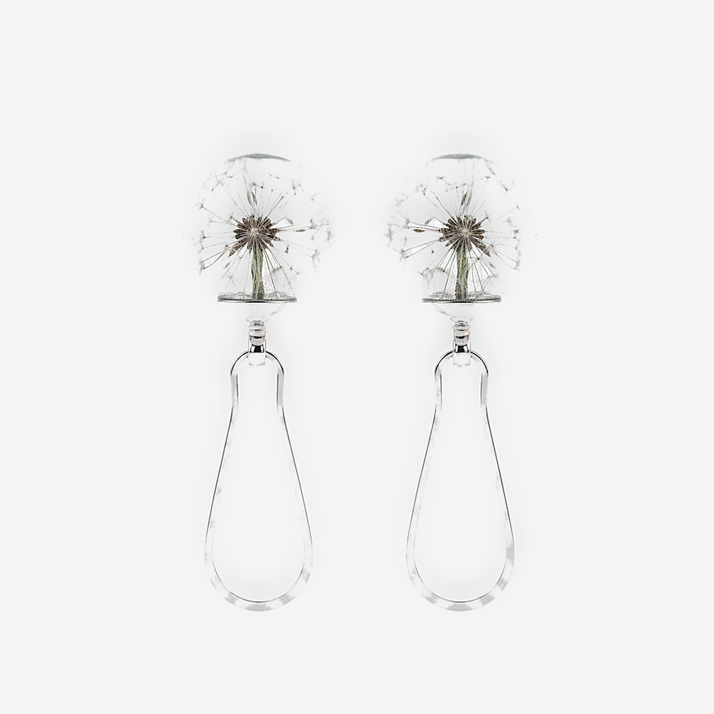 Fiora Silver Earrings