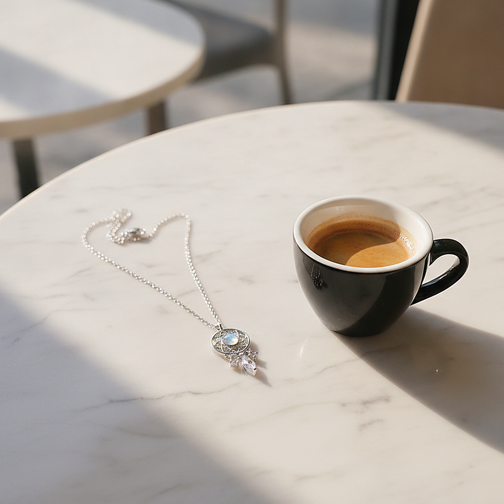 Ottilie Silver Necklace