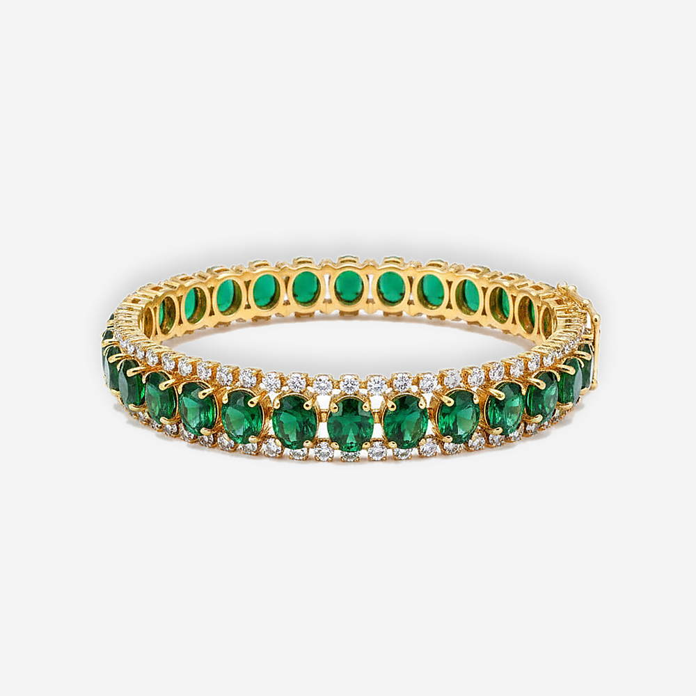 Lune Emerald Bracelet
