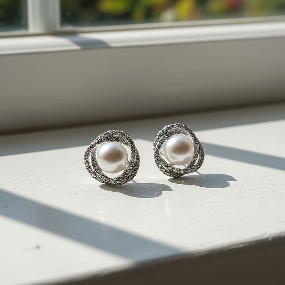 Isolde Pearl Earrings