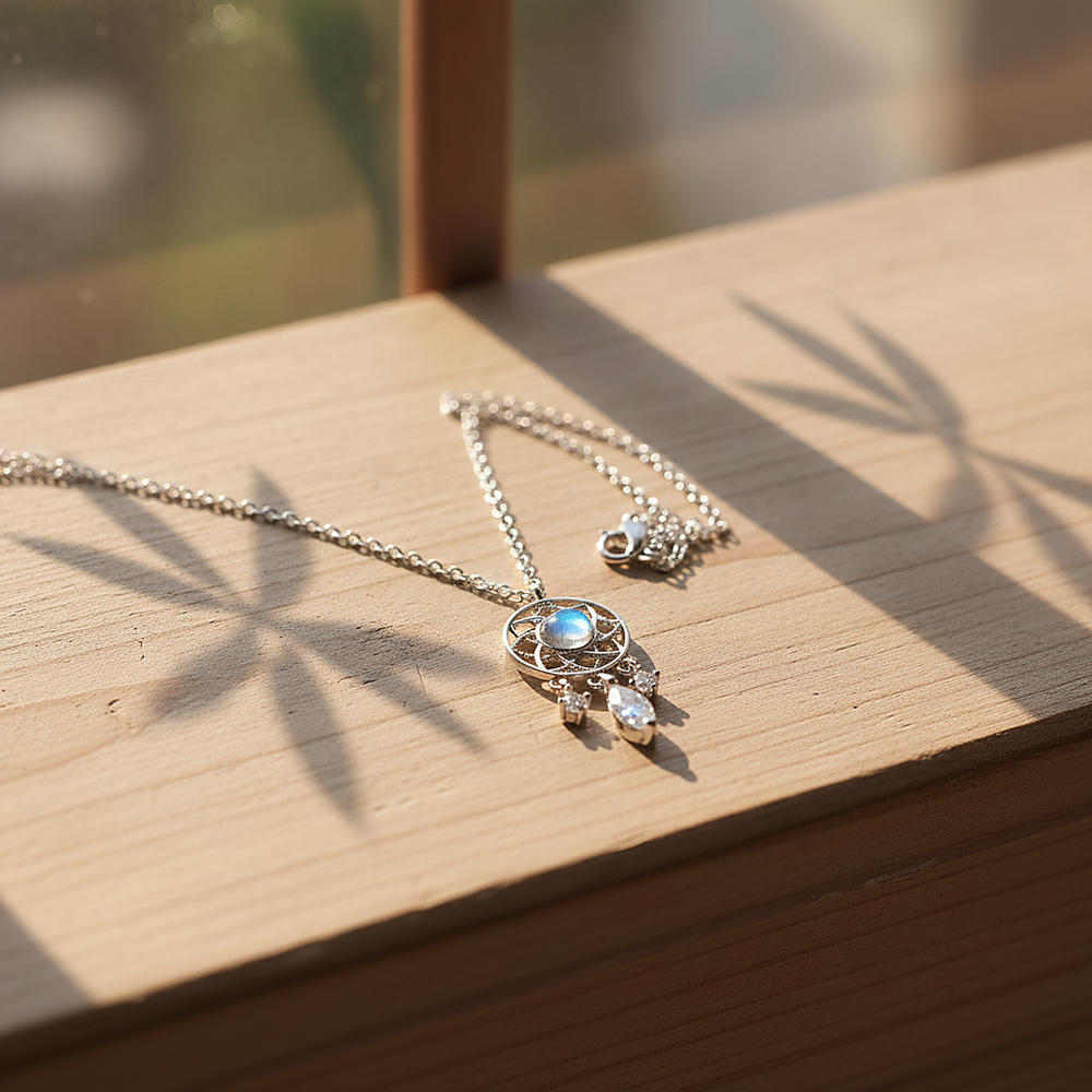 Marguerite Zirconia Necklace
