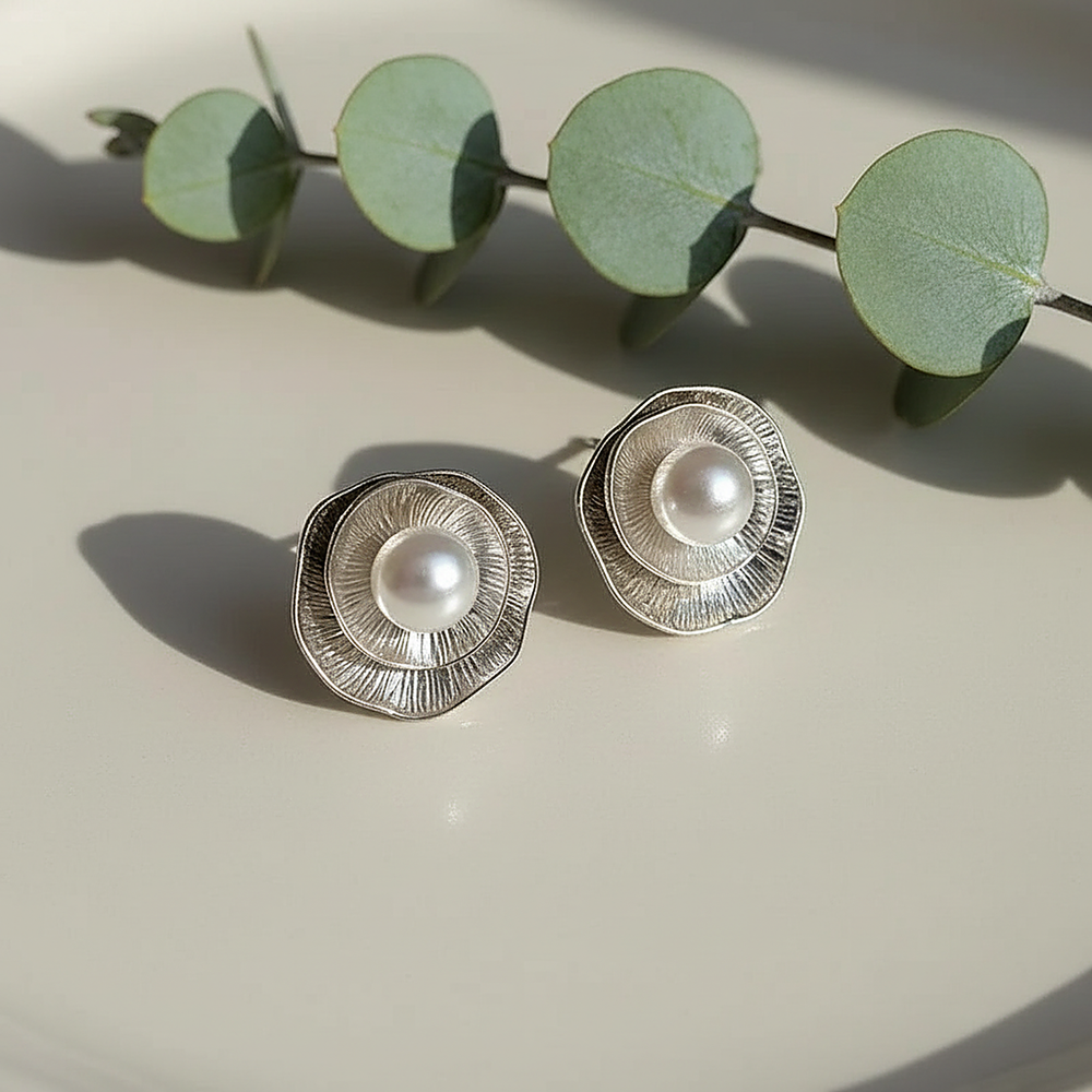 Estelle Pearl Earrings
