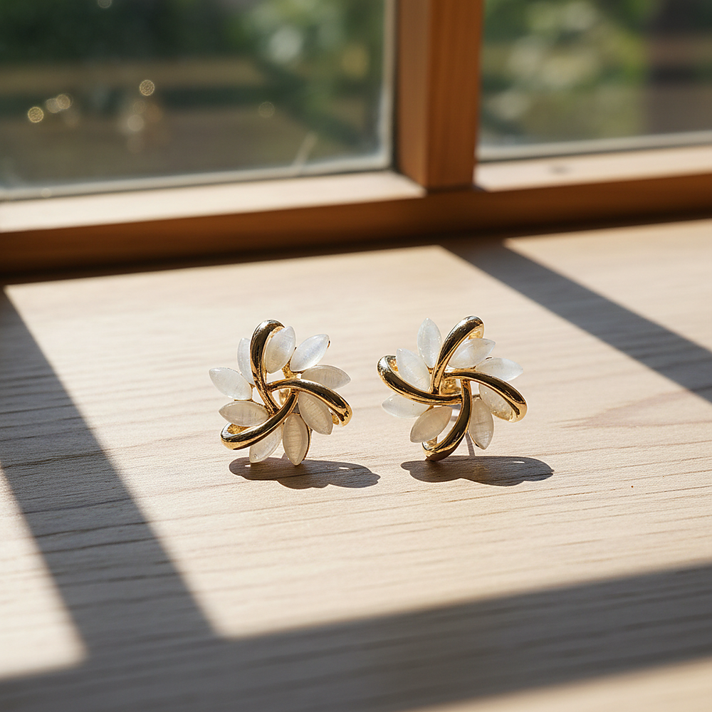Vionnet Opal Earrings