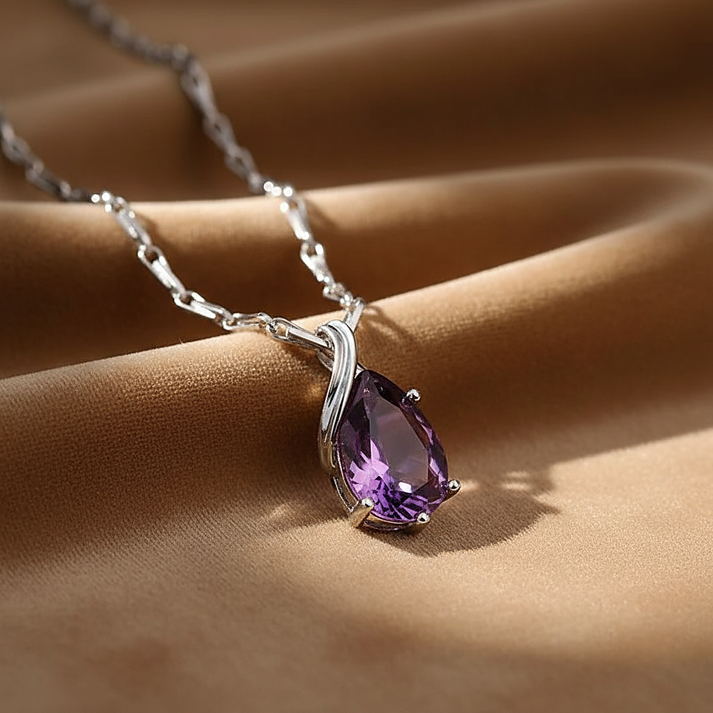 Thea Amethyst Necklace
