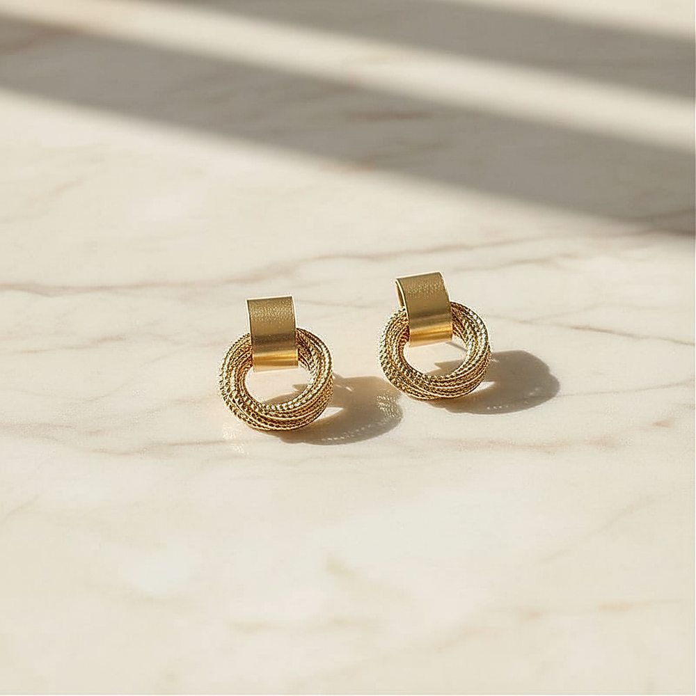 Lucienne Gold Earrings